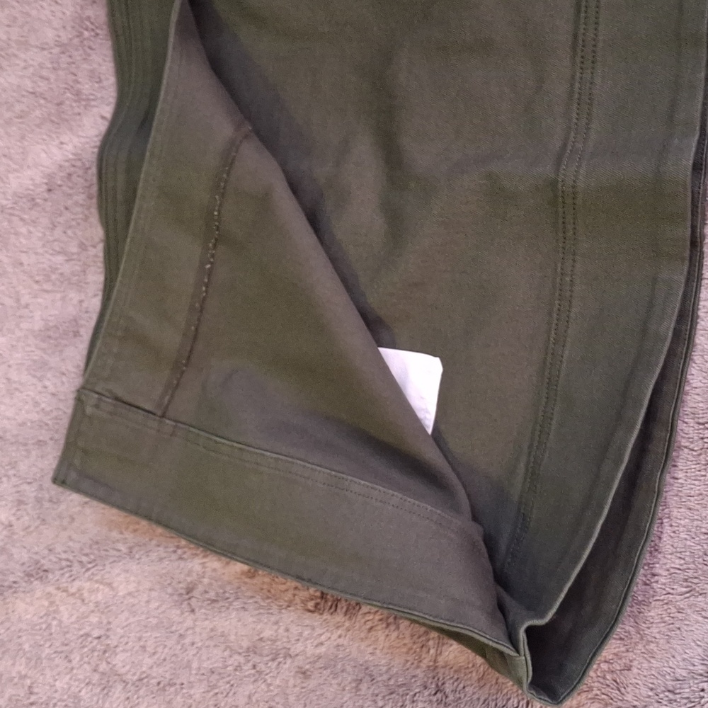 Olive Green Women's Skirt - Picture 7 of 8